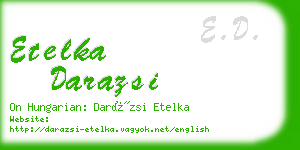 etelka darazsi business card